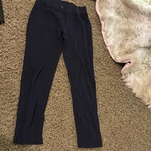 Chaps Navy Soft Pants Size 7